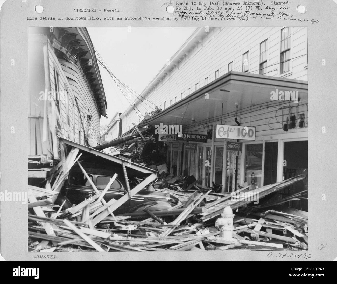 Hilo hawaii aerial Black and White Stock Photos & Images Alamy