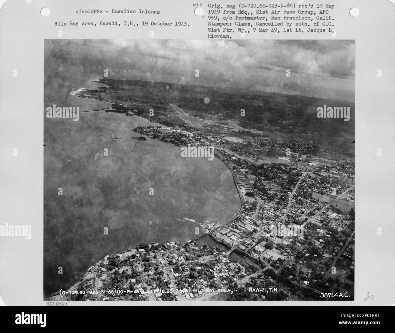 Hilo hawaii aerial Black and White Stock Photos & Images Alamy