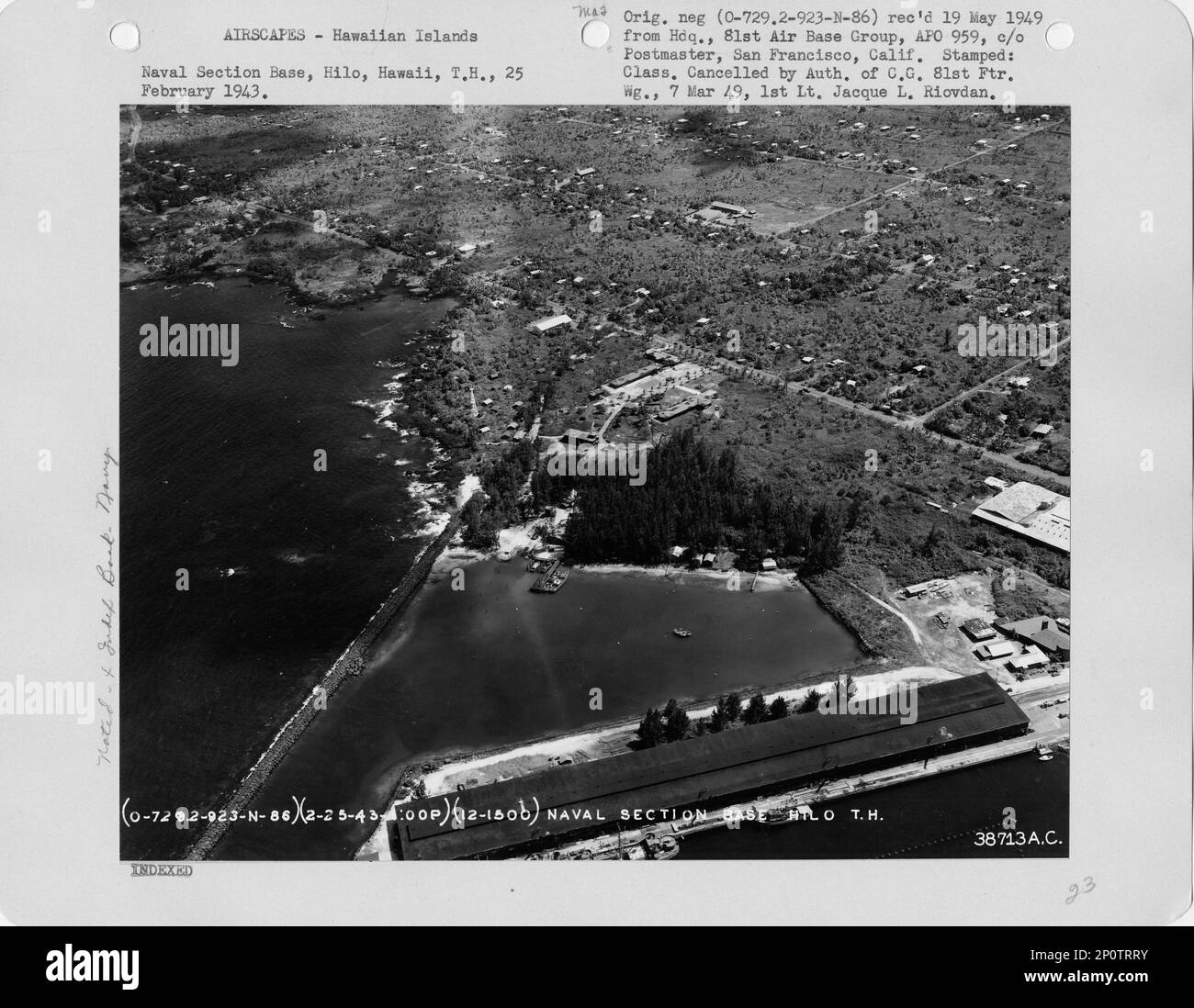Hilo hawaii aerial Black and White Stock Photos & Images Alamy