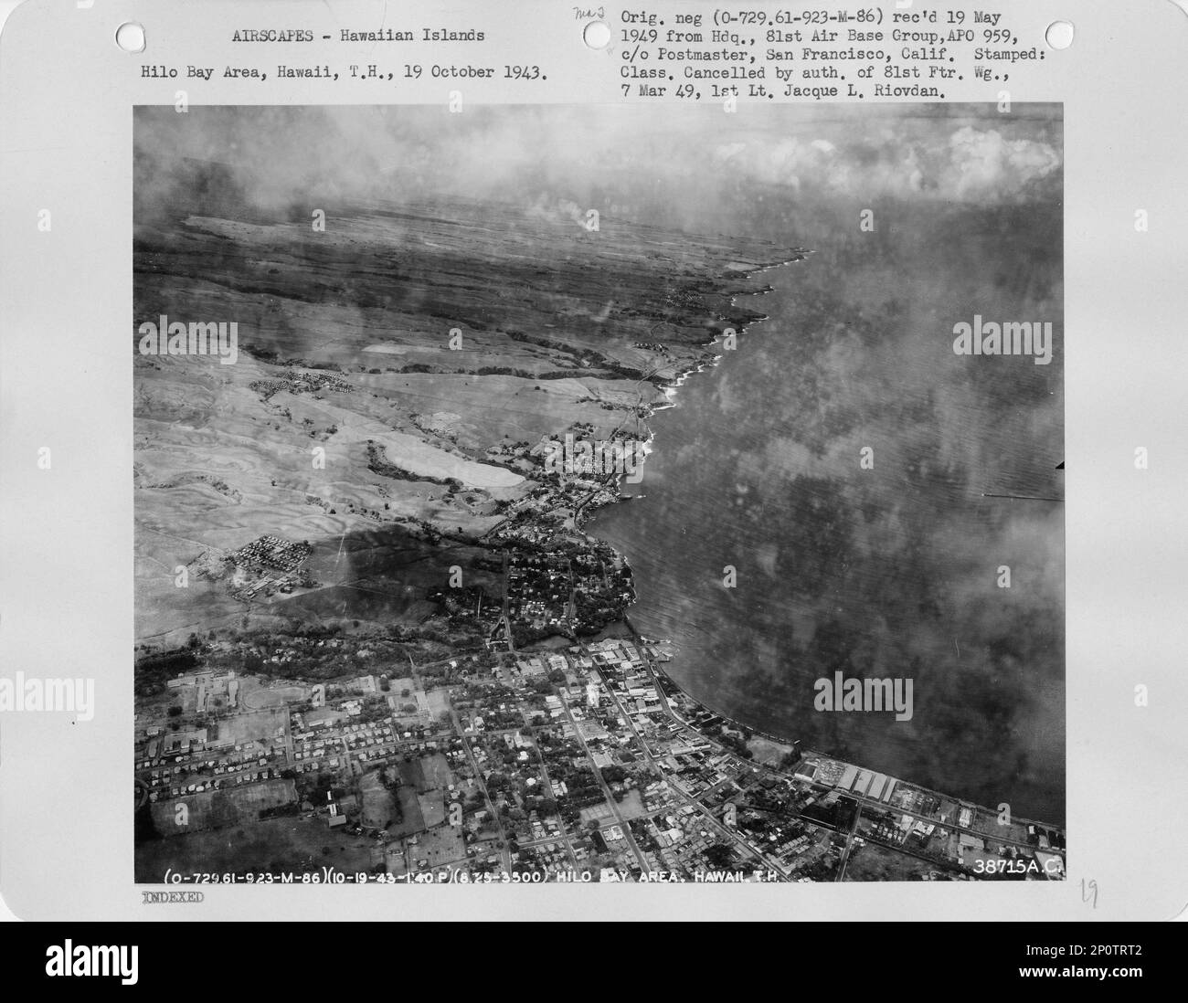 Hilo hawaii aerial Black and White Stock Photos & Images Alamy