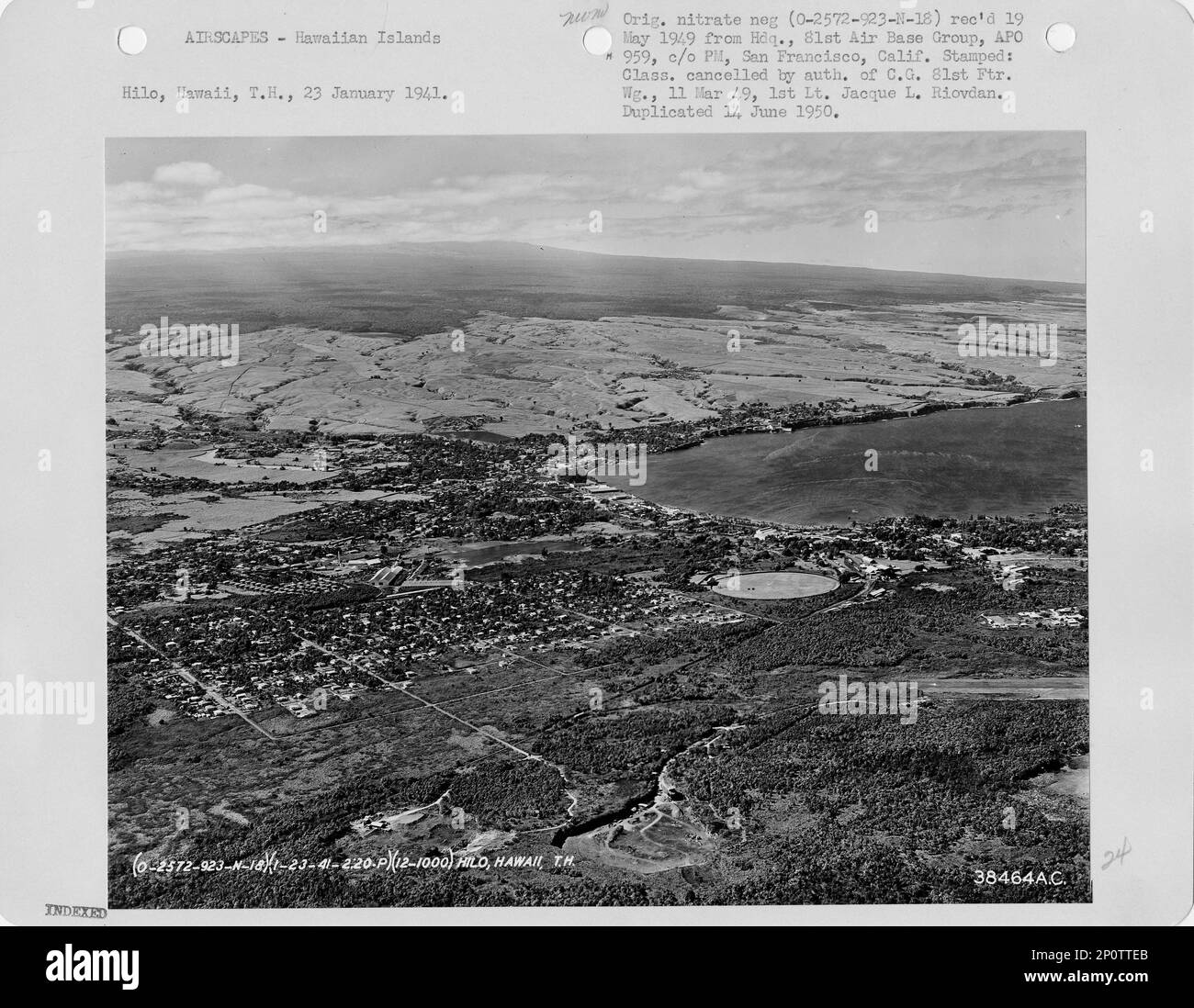 Hilo hawaii aerial Black and White Stock Photos & Images Alamy