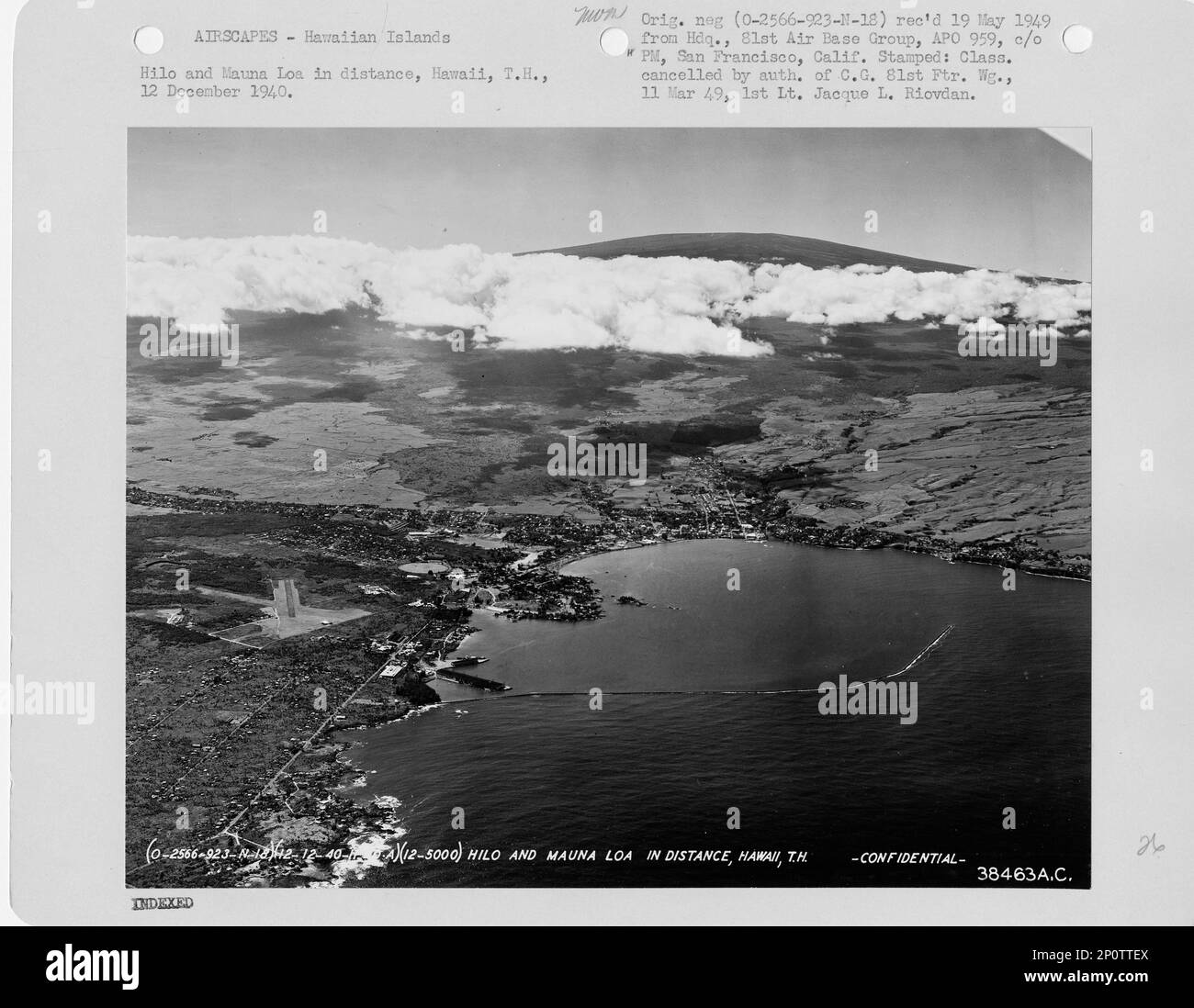 Hilo hawaii aerial Black and White Stock Photos & Images Alamy