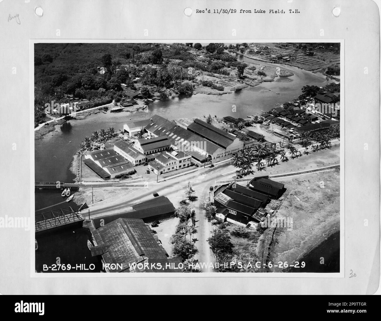 Hilo hawaii aerial Black and White Stock Photos & Images Alamy