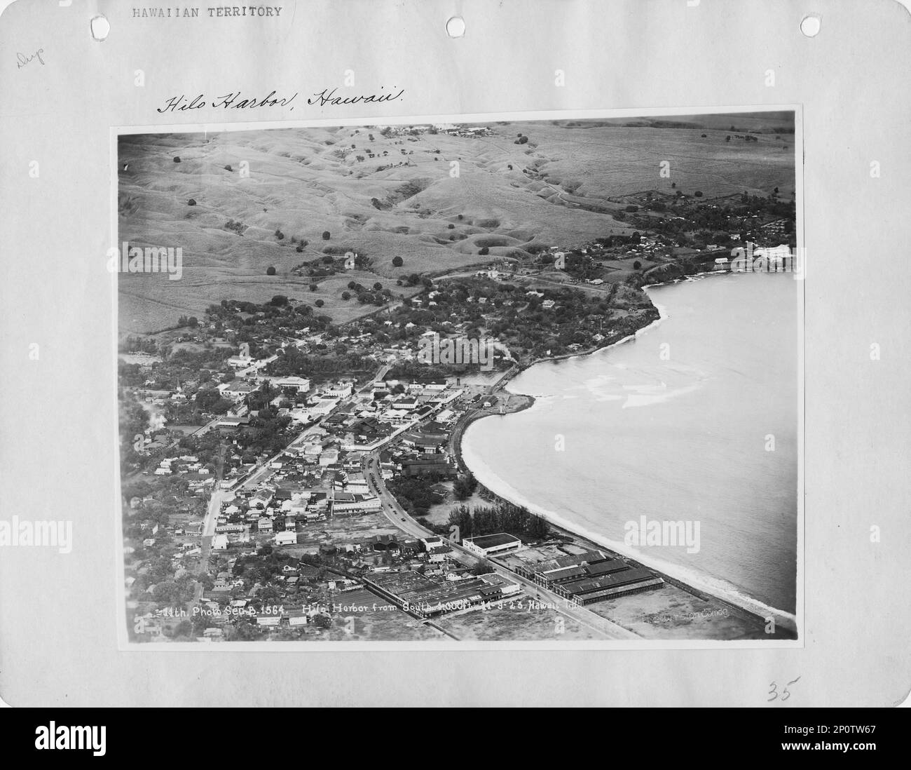 Hilo hawaii aerial Black and White Stock Photos & Images Alamy