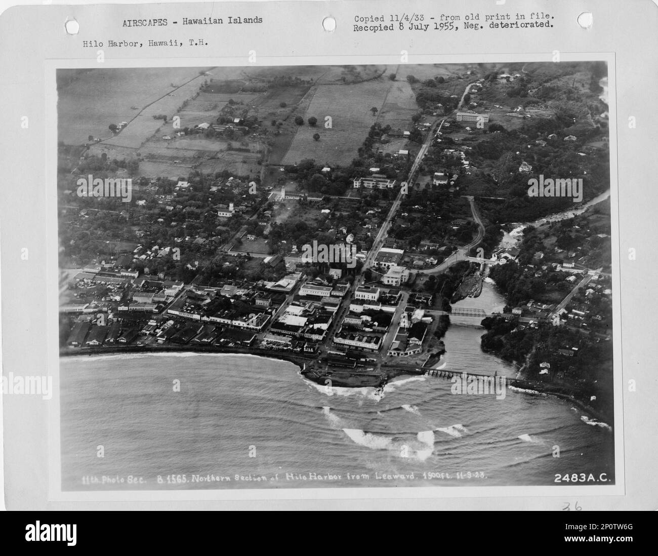 Hilo hawaii aerial Black and White Stock Photos & Images Alamy