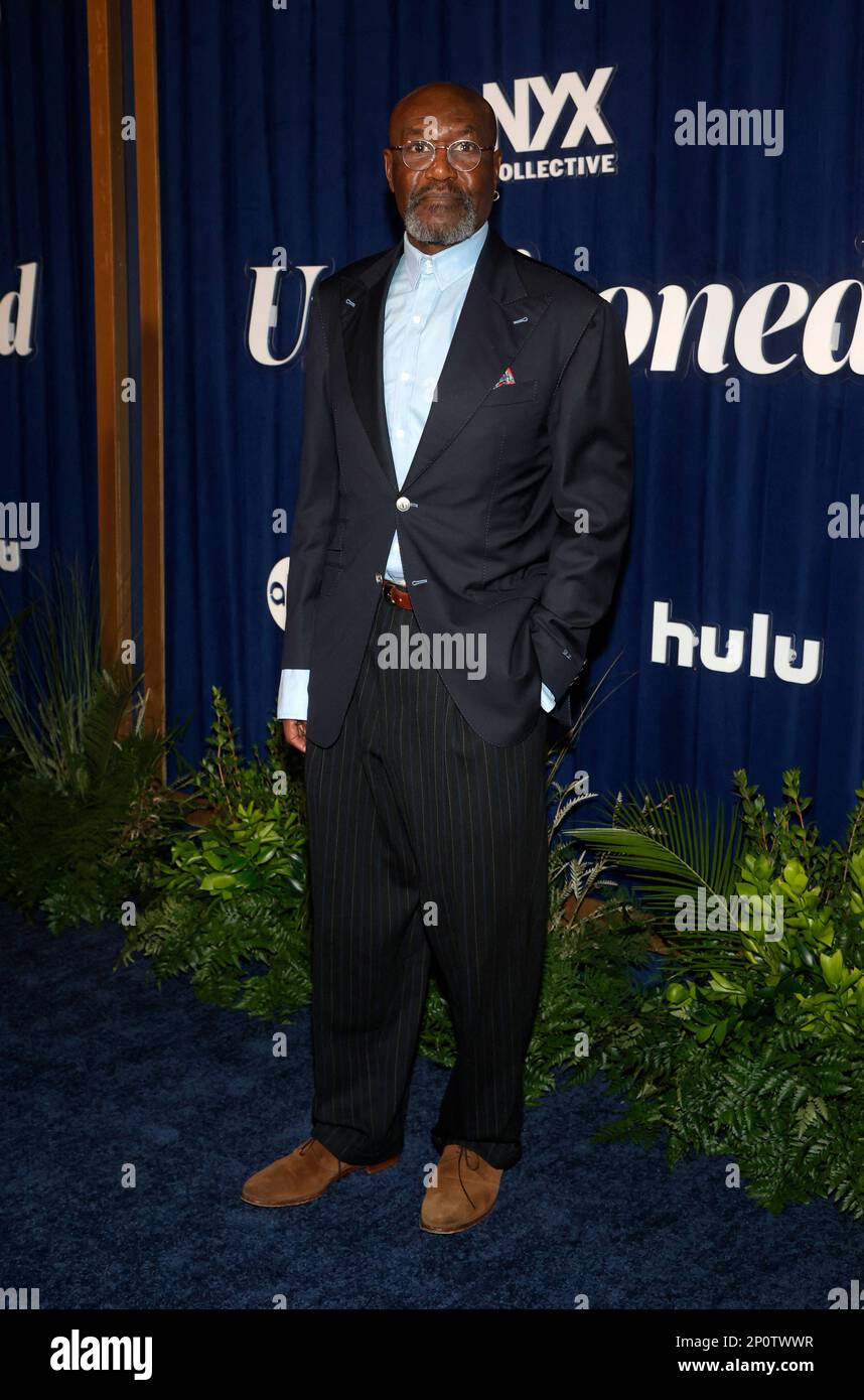 Los Angeles, United States. 02nd Mar, 2023. Delroy Lindo, at Los Angeles  Premiere Of Hulu's "UnPrisoned" at Hollywood Legion Theater in Los Angeles,  CA, USA on March 2, 2022. Photo by Fati
