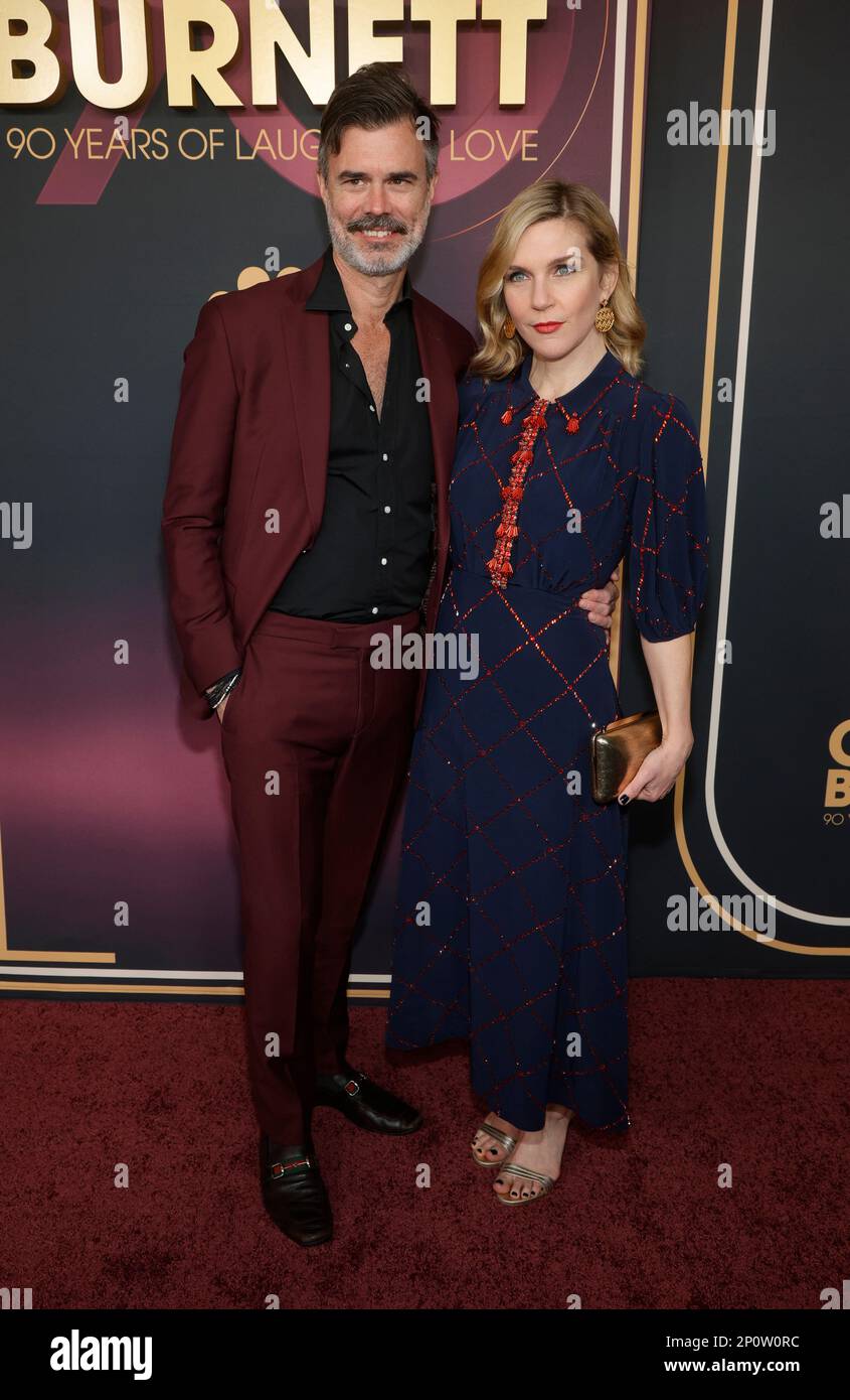 Hollywood, Ca. 2nd Mar, 2023. Graham Larson, Rhea Seehorn at the Carol