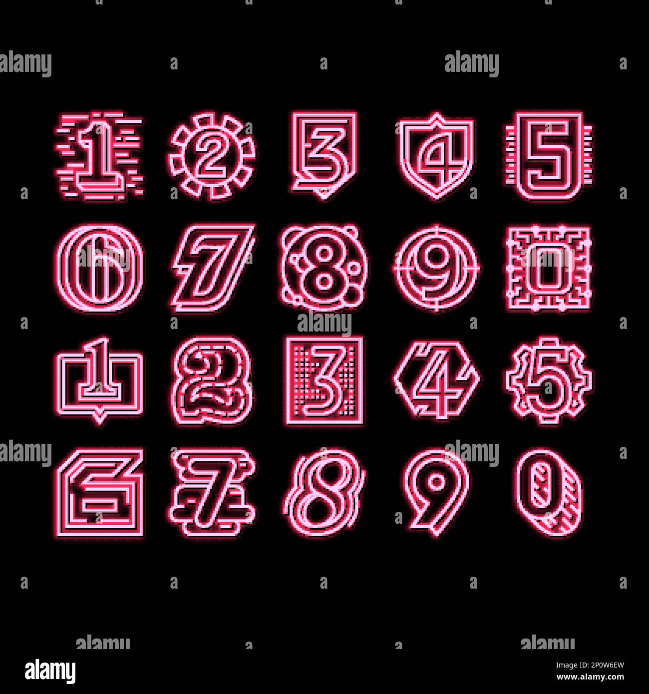 9 illustrations Stock Vector Images - Alamy