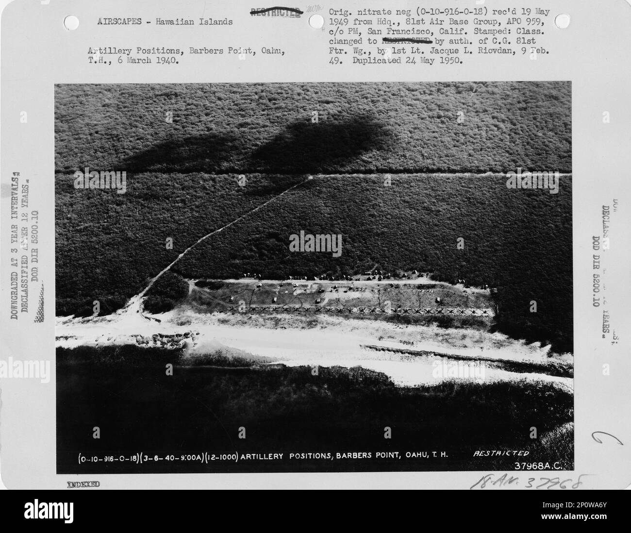 Hawaii Oahu Island, Aerial Photograph Stock Photo Alamy