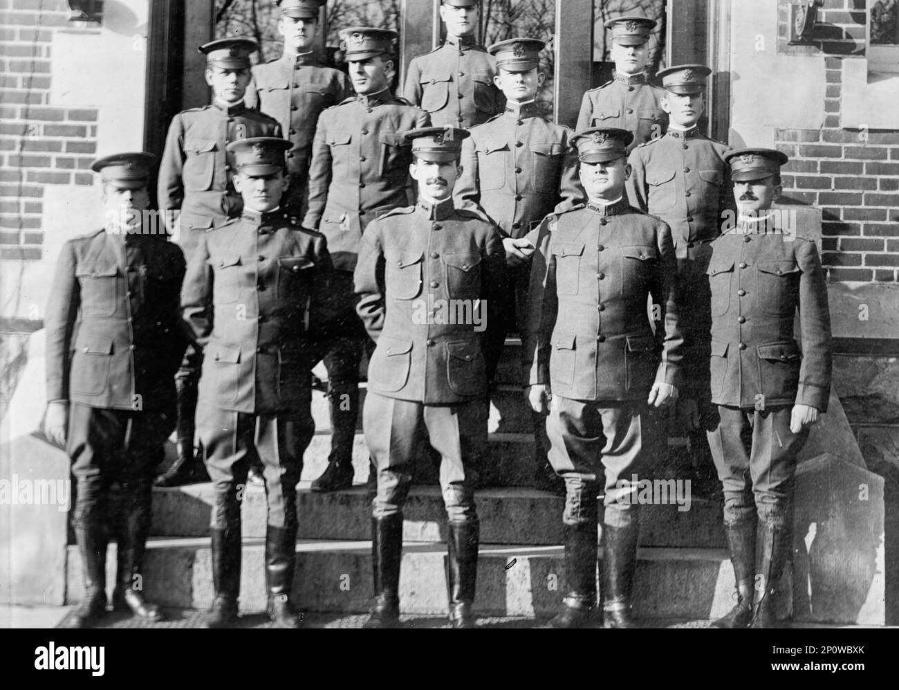 Culver Military Academy Cadets, 1913. Soldiers at Culver, Indiana Stock