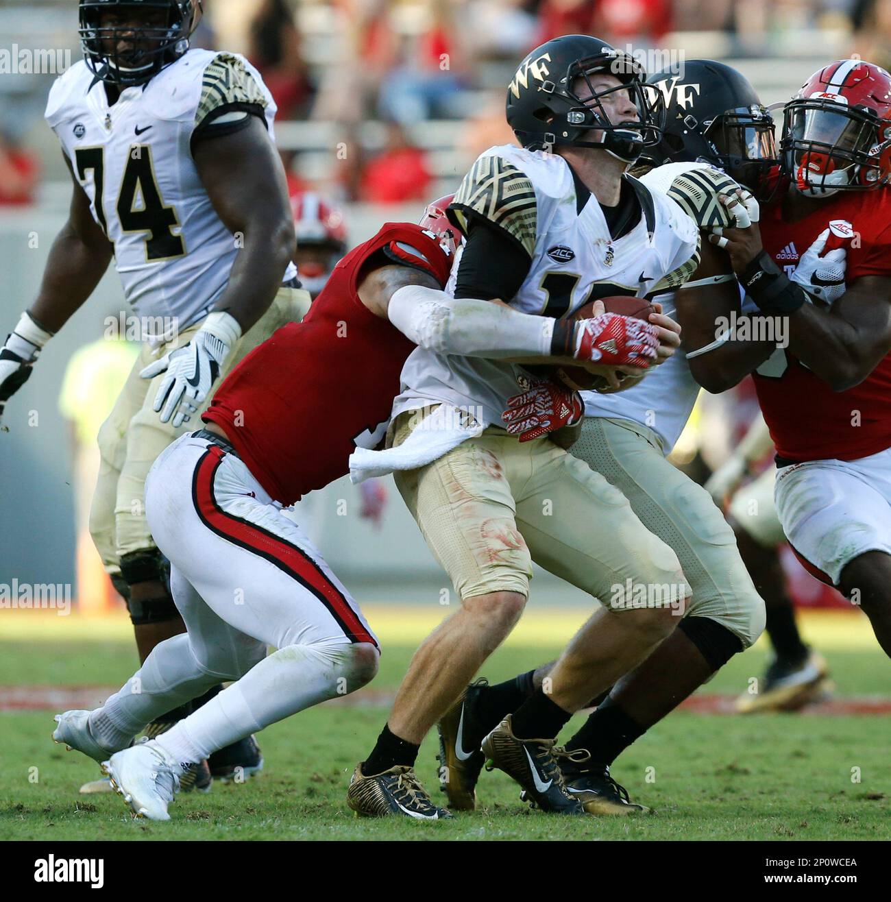 North Carolina State safety Josh Jones 11 sacks Wake Forest