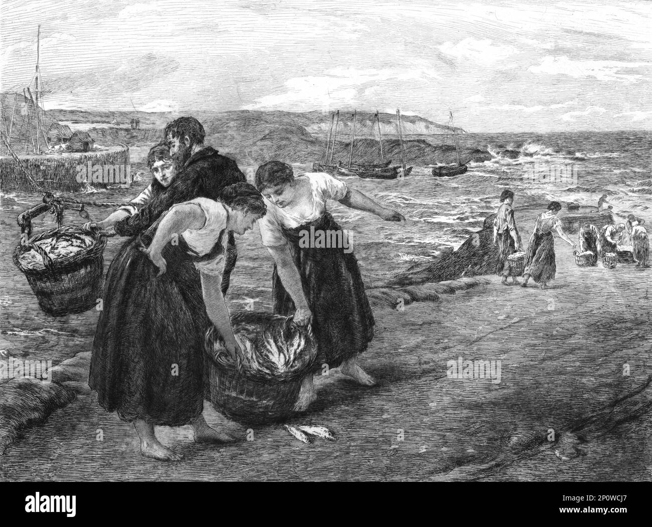 John millais herring caller hi-res stock photography and images - Alamy