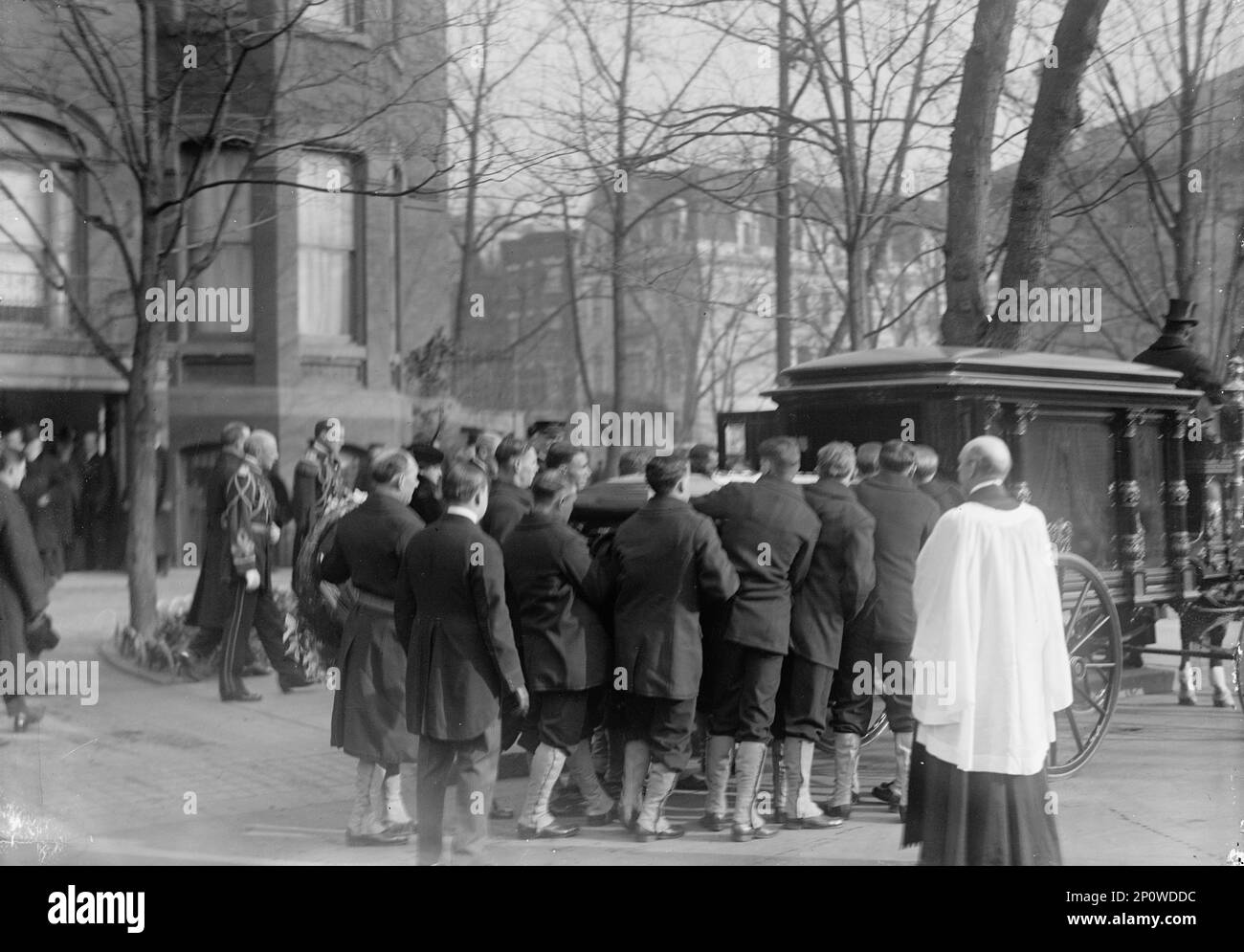 Funeral of Admiral George Dewey, U.S.Navy, 1917. Stock Photo