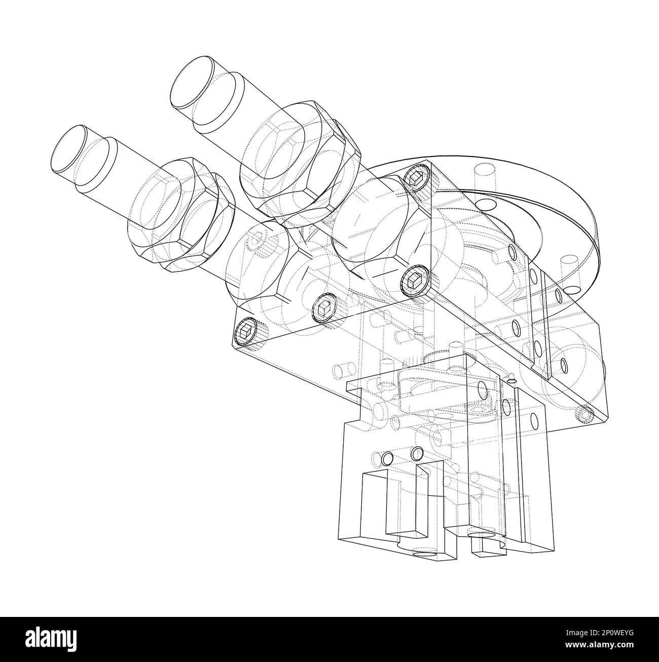 Abstract industry object concept Stock Photo - Alamy