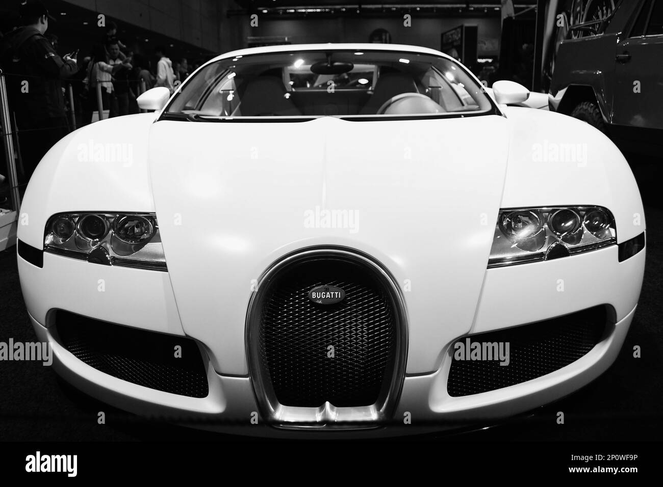 Supercars exhibited at Toronto Metro Convention Centre Stock Photo