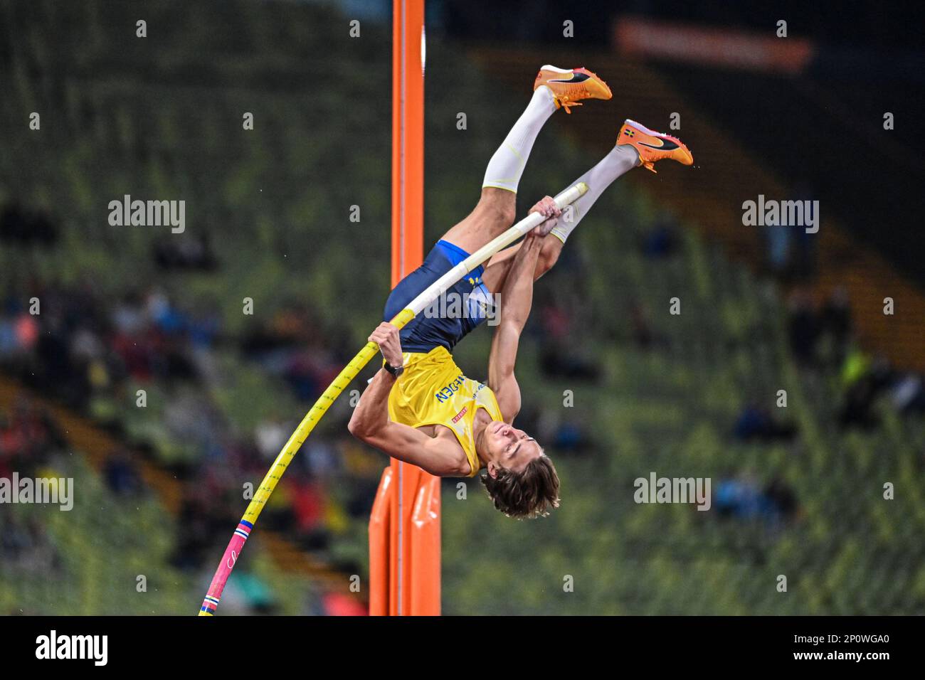 Armand Duplantis. Pole Vault Gold Medal. European Championships Munich