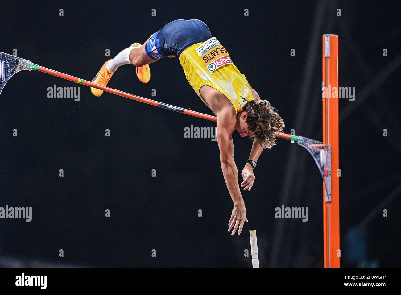 Armand Duplantis. Pole Vault Gold Medal. European Championships Munich