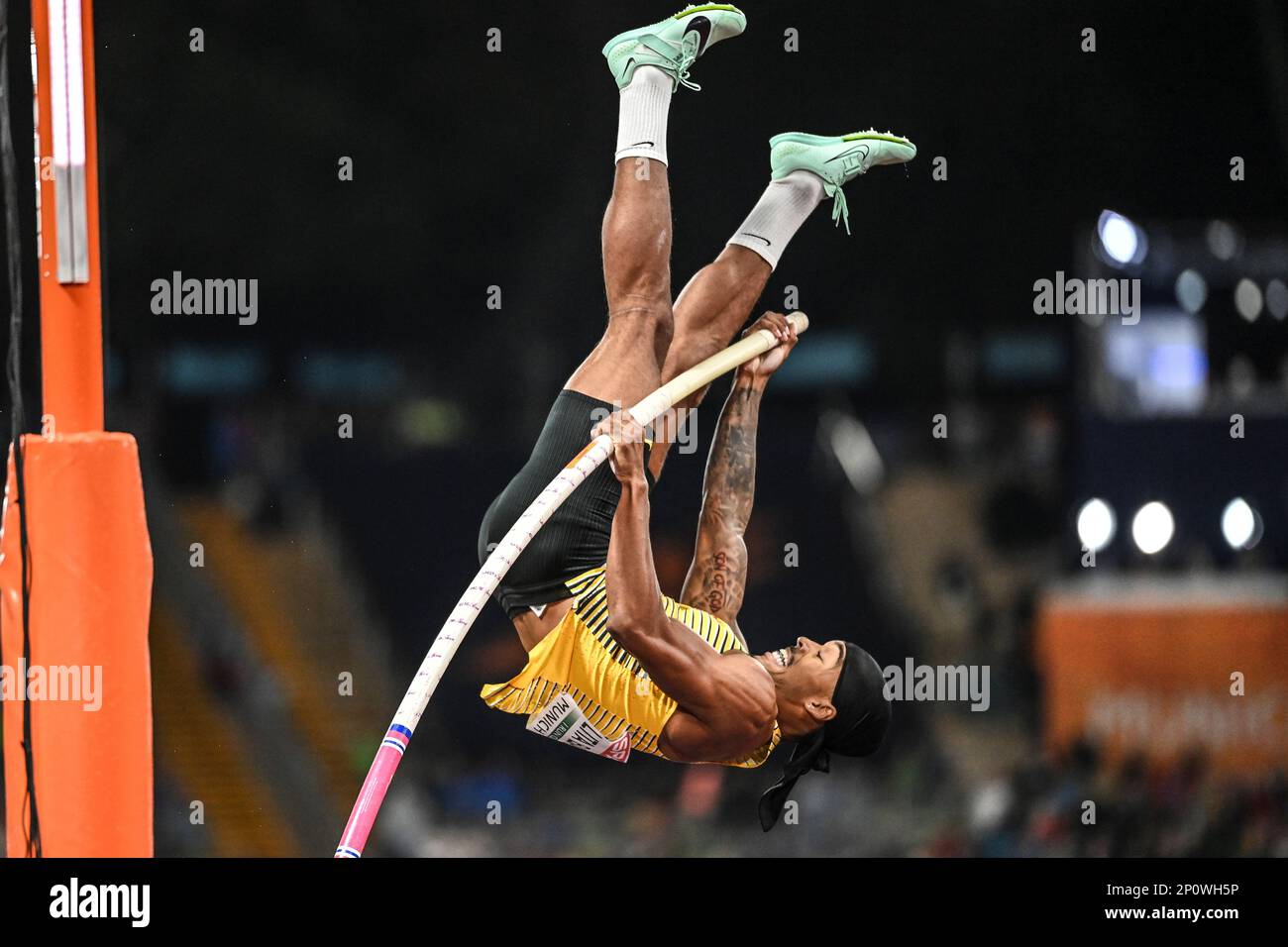 Bo Kanda Lita Baehre (Germany). Pole Vault Men, Silver Medal. European