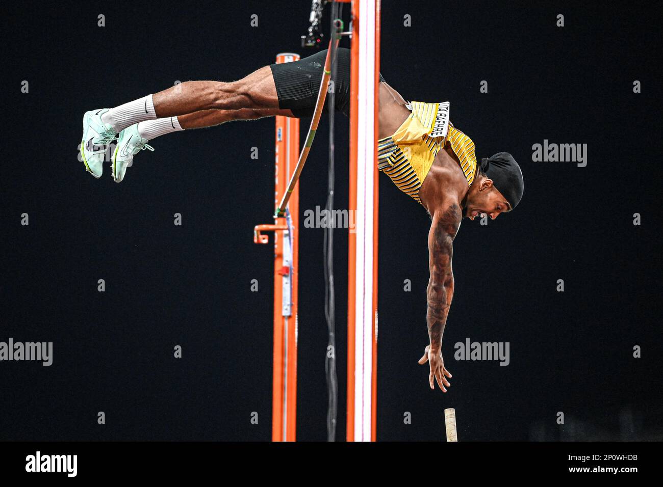 Bo Kanda Lita Baehre (Germany). Pole Vault Men, Silver Medal. European