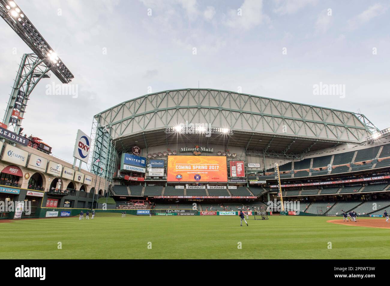 Houston Astros - Batting Practice in Seattle.