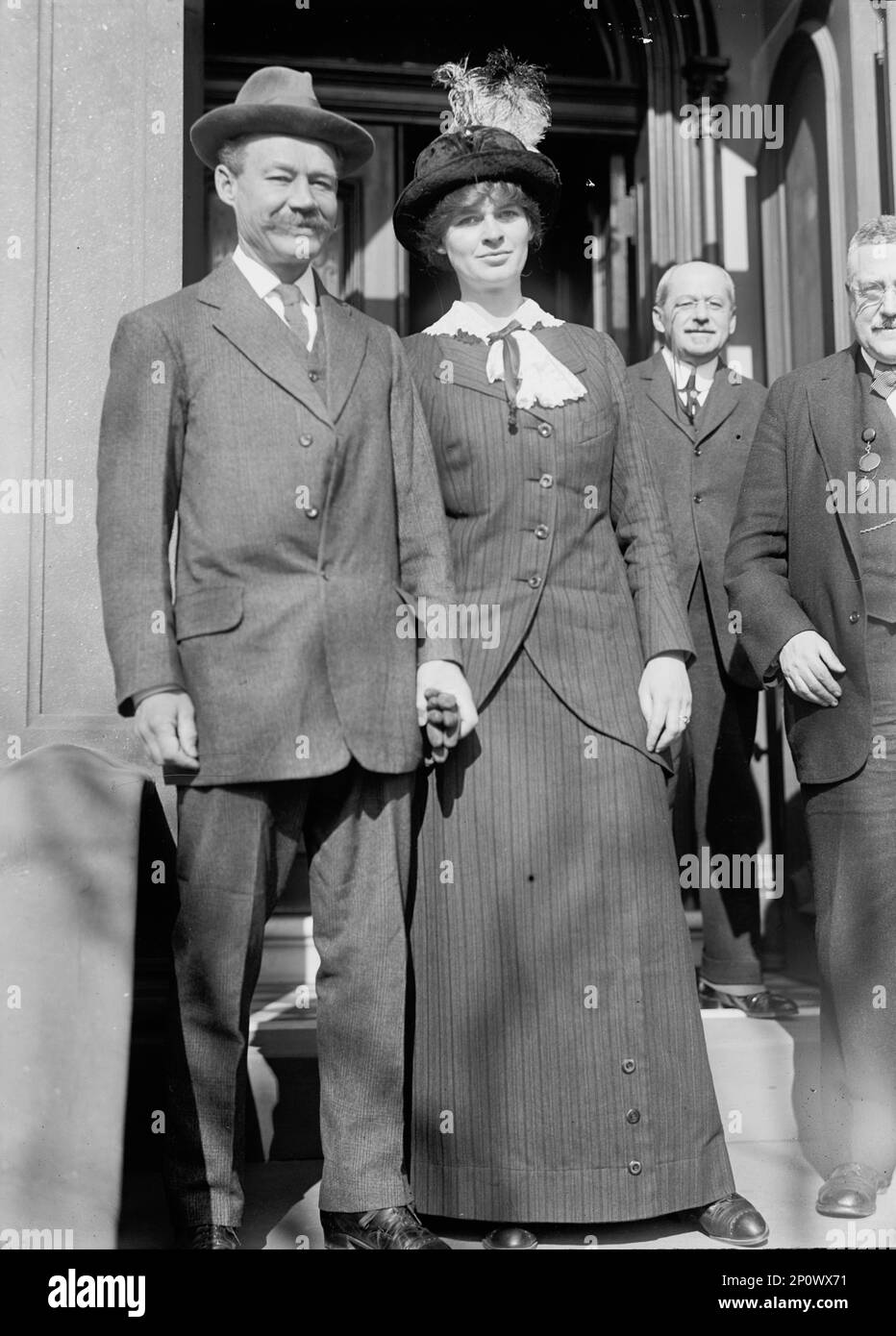 Sir Wilfred Grenfell M.D., Missionary in Labrador, and Mrs. Grenfell