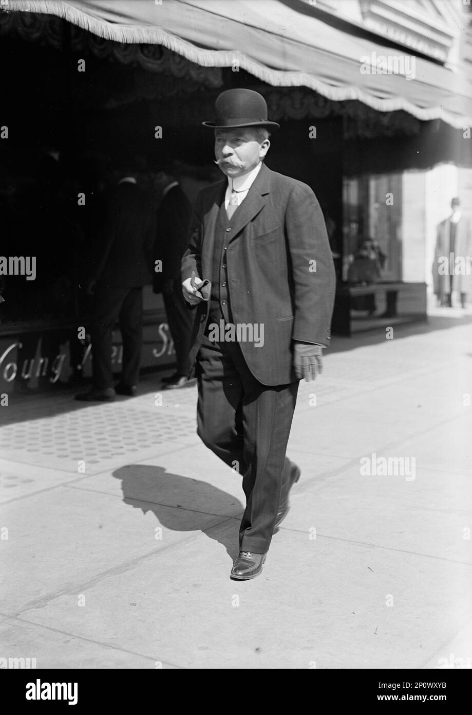 Henry Clay Hall Jr., Commissioner of the Interstate Commerce Commission, 1914. Stock Photo