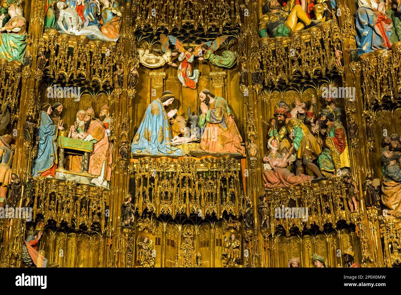 Medieval masterpiece altar hi-res stock photography and images - Alamy