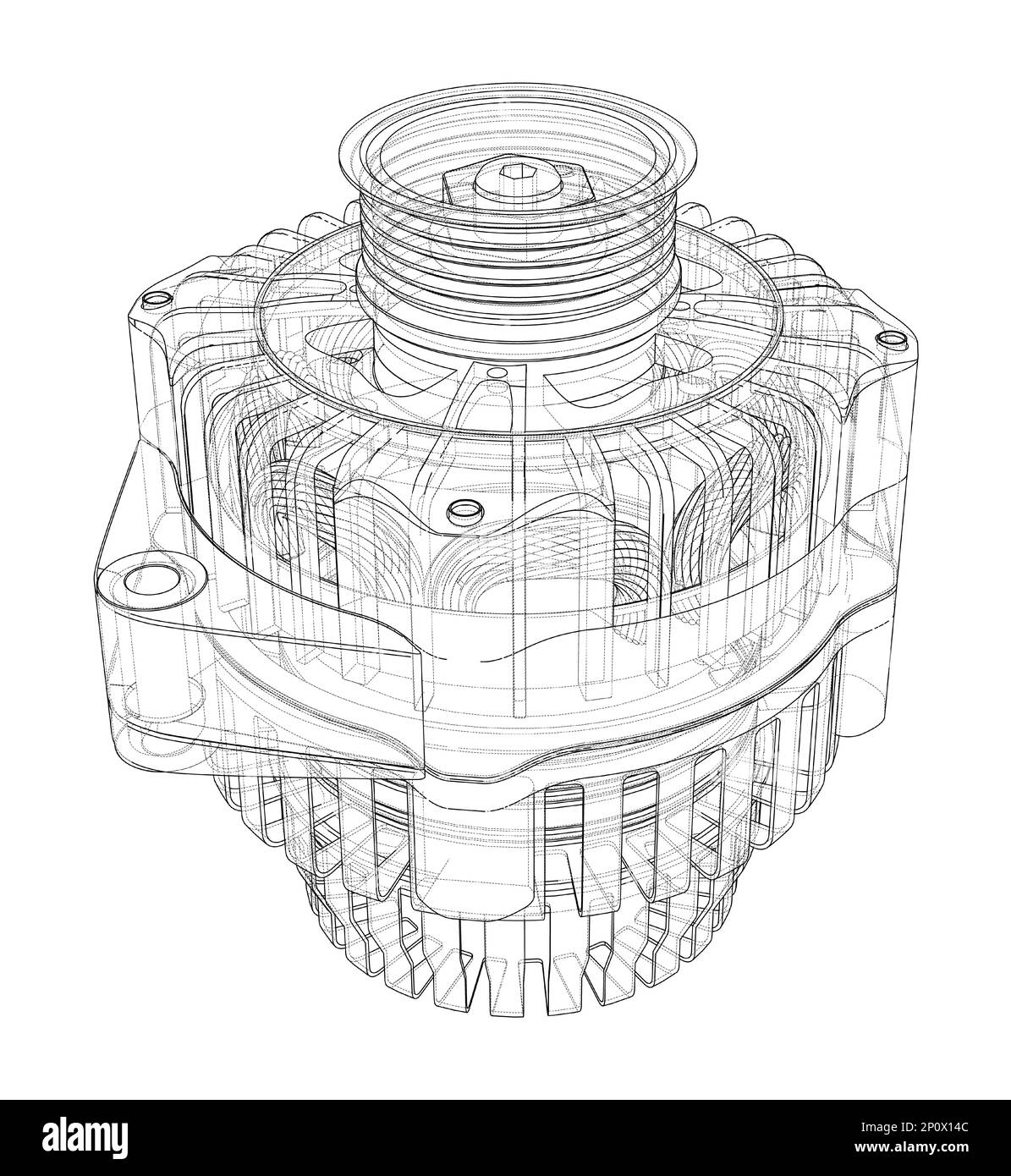 Car generator Black and White Stock Photos & Images Alamy