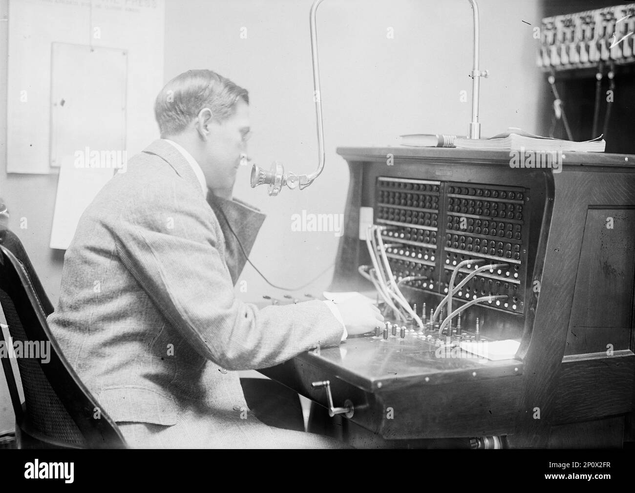 House Office Building Telephone Exchange, 1912 Stock Photo Alamy