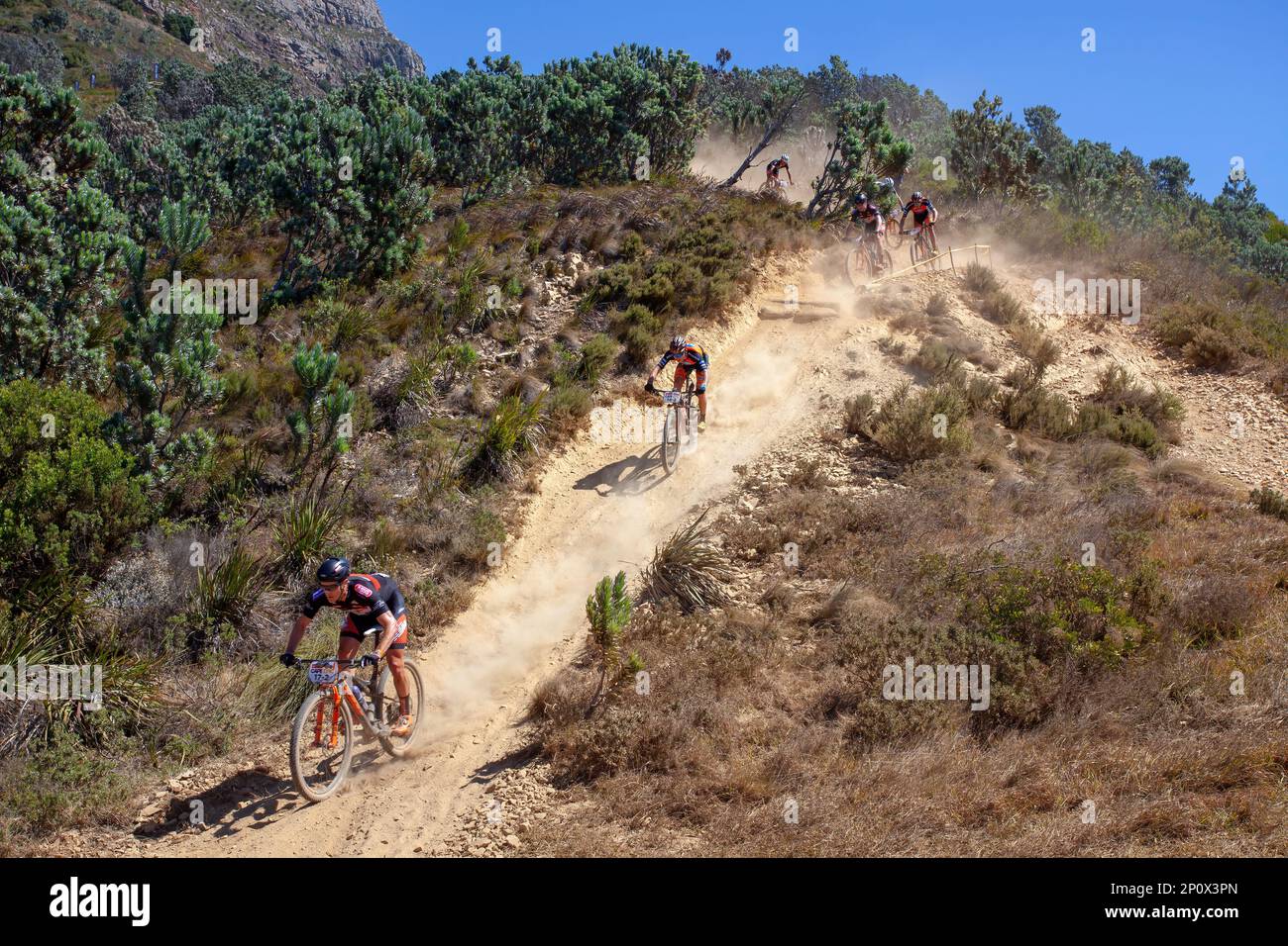 ABSA Cape Epic Prologue mountain bike race Stock Photo Alamy