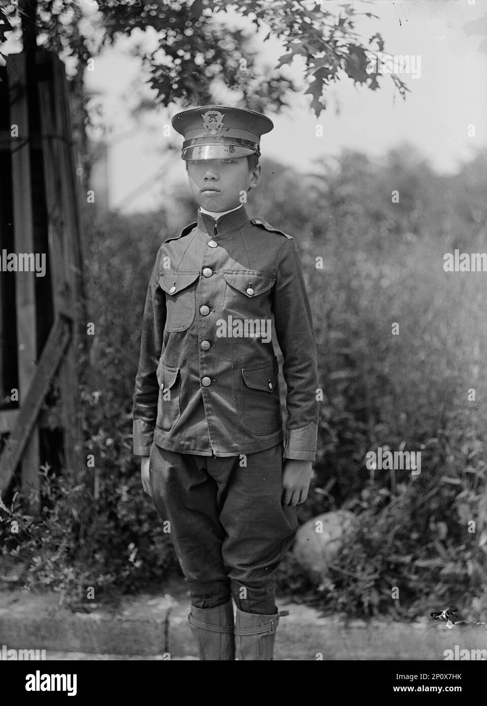 Junior American Guard, Lincoln Shab, 1917. Stock Photo