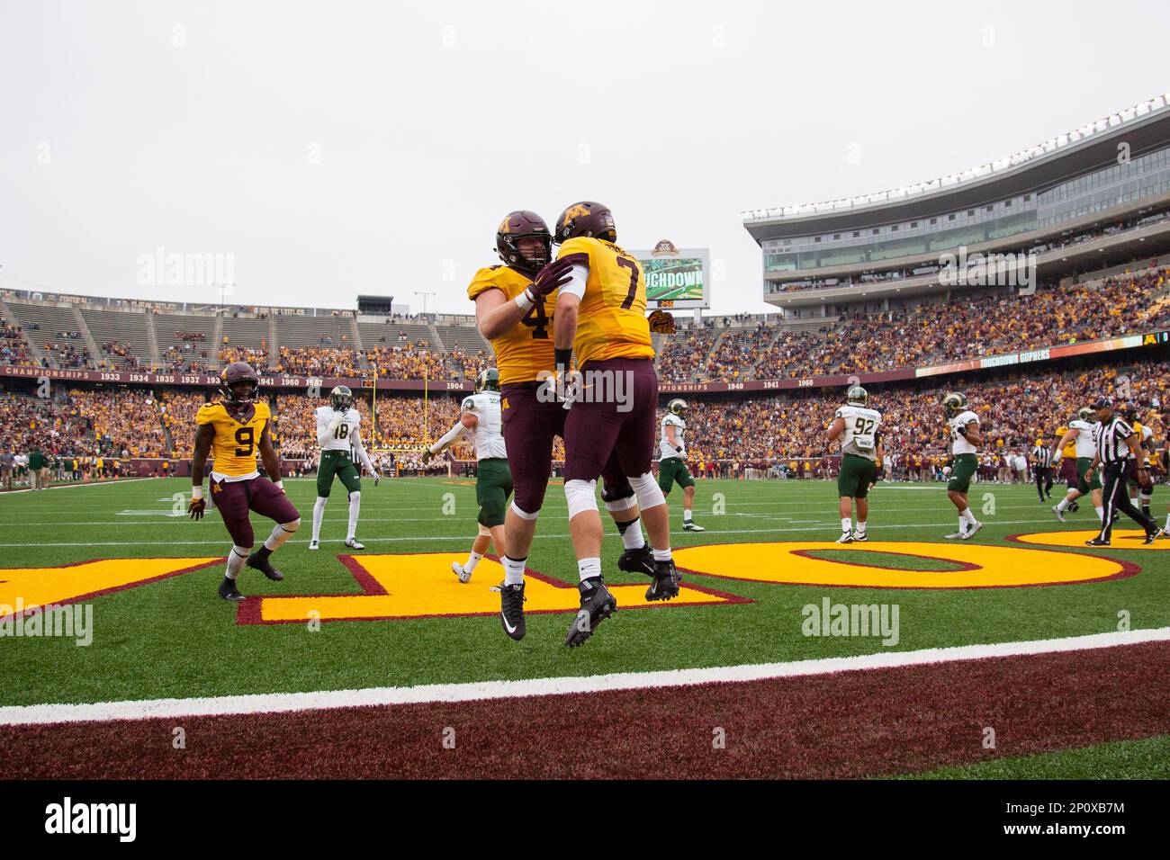 24 SEP 2016: Minnesota Golden Gophers Quarterback Mitch Leidner (7 ...