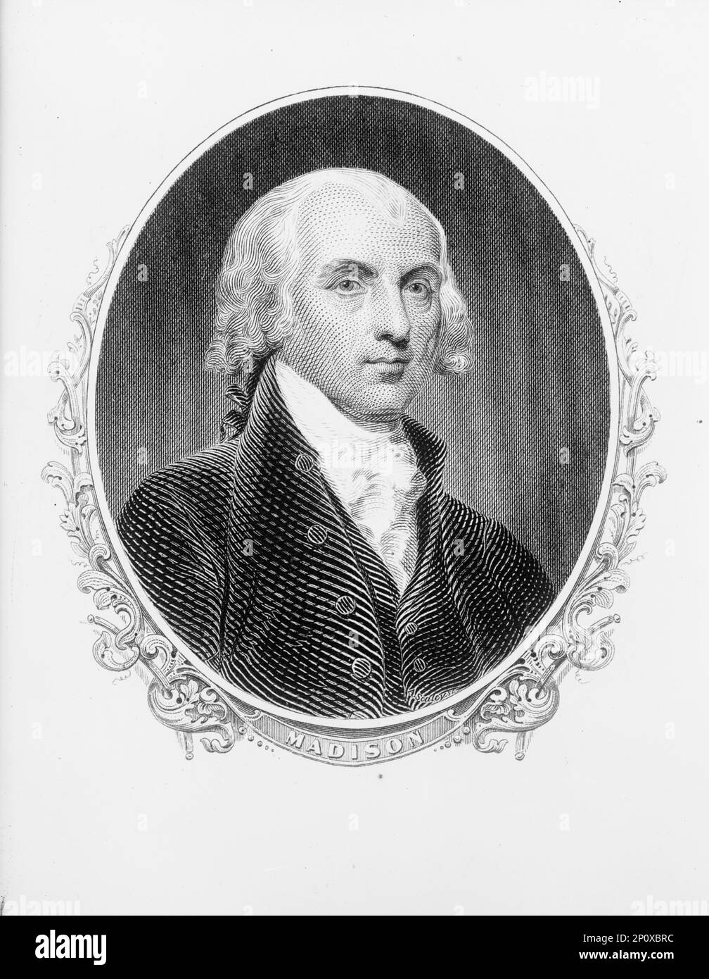 James madison president of the united states early 19th century
