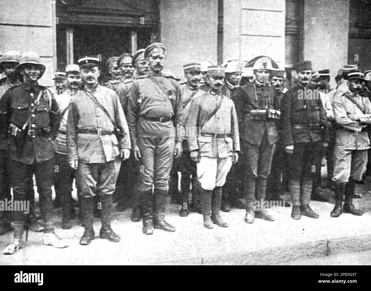 World war one british army military first world war greece hi-res stock ...