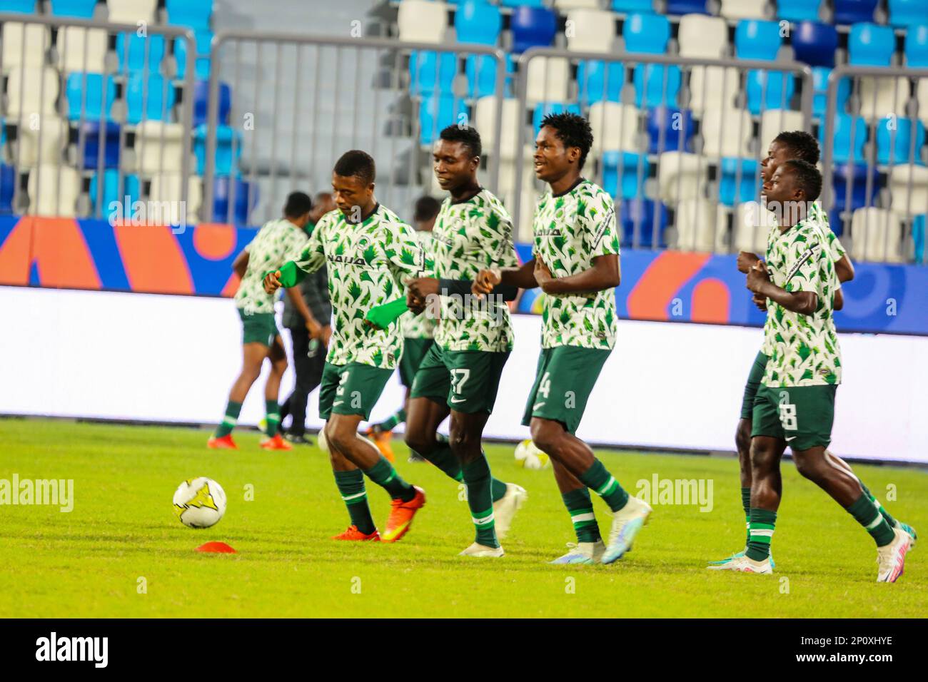 Cairo, Egypt. 3rd March 2023. The TotalEnergies Under 20 Africa Cup of