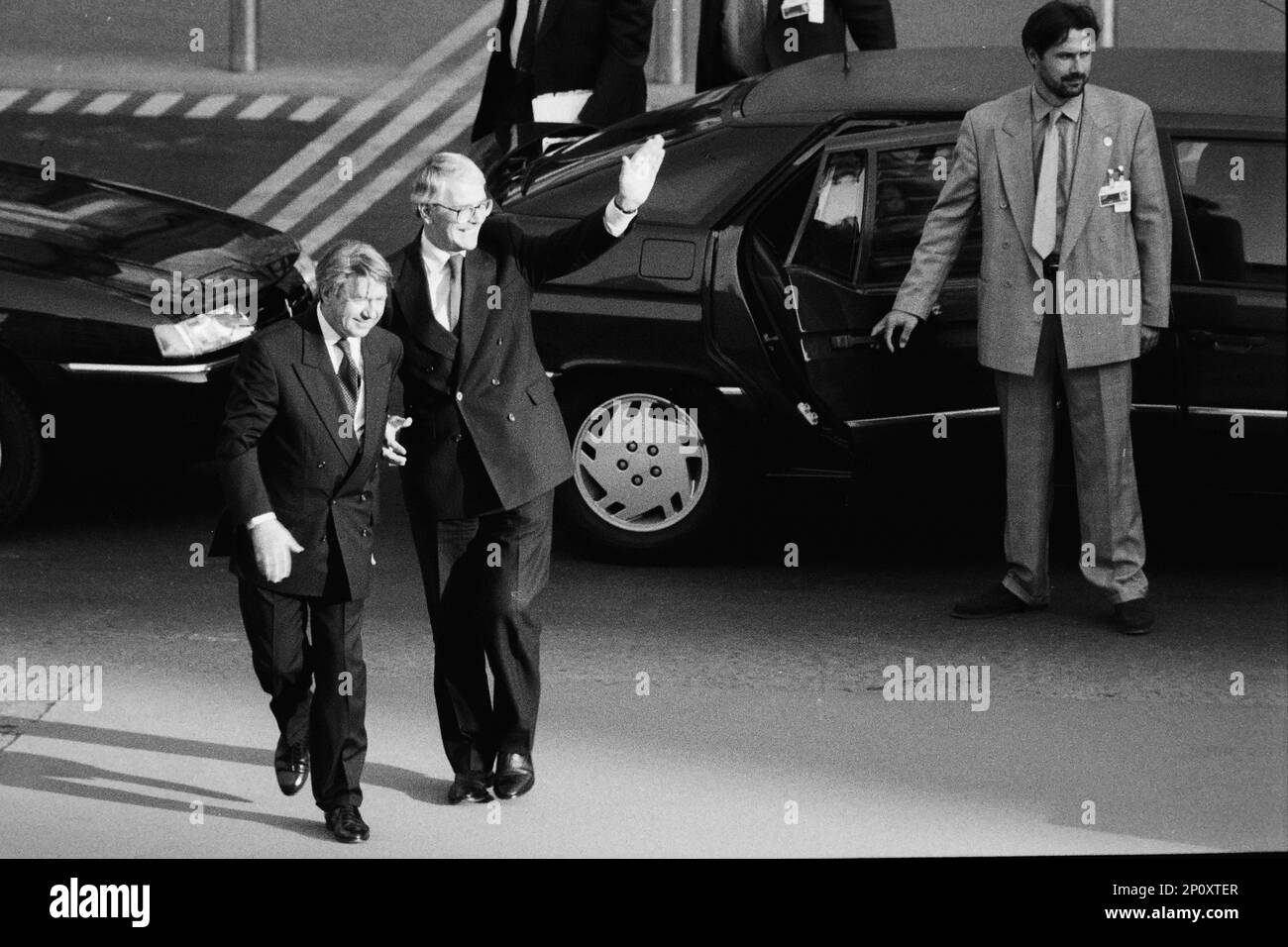 G7 summit, Arrival of the Heads of States, John Major, English Prime