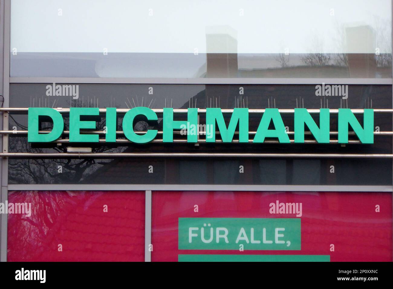 Deichmann / Handelskette/ Schuhe/ Geschaeft / Laden / Logo / Symbol Stock Photo