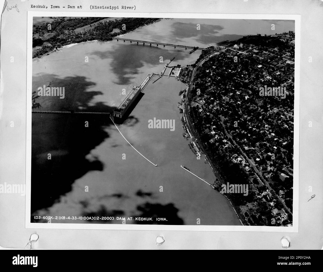 Keokuk iowa Black and White Stock Photos & Images Alamy