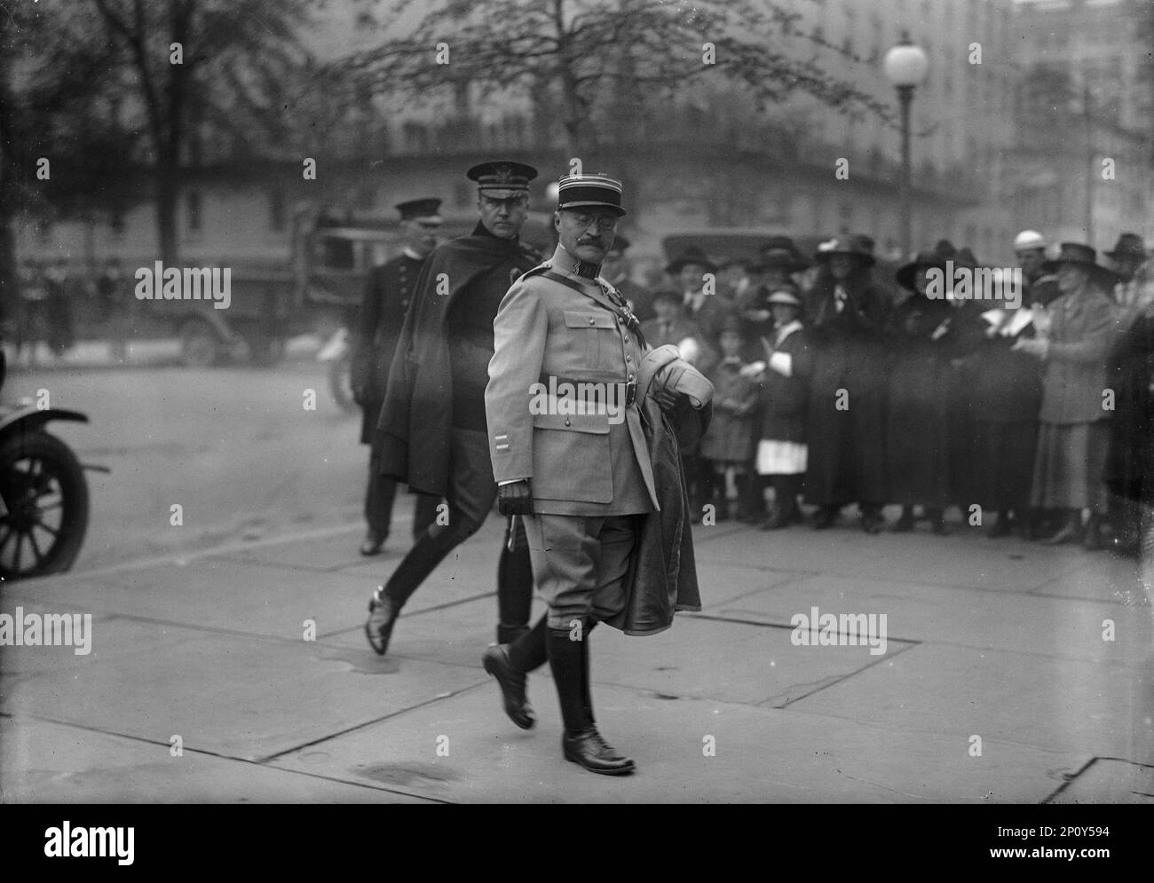 Colonel Remon, French Army Aide To Joffre, French Commission, 1917. Stock Photo