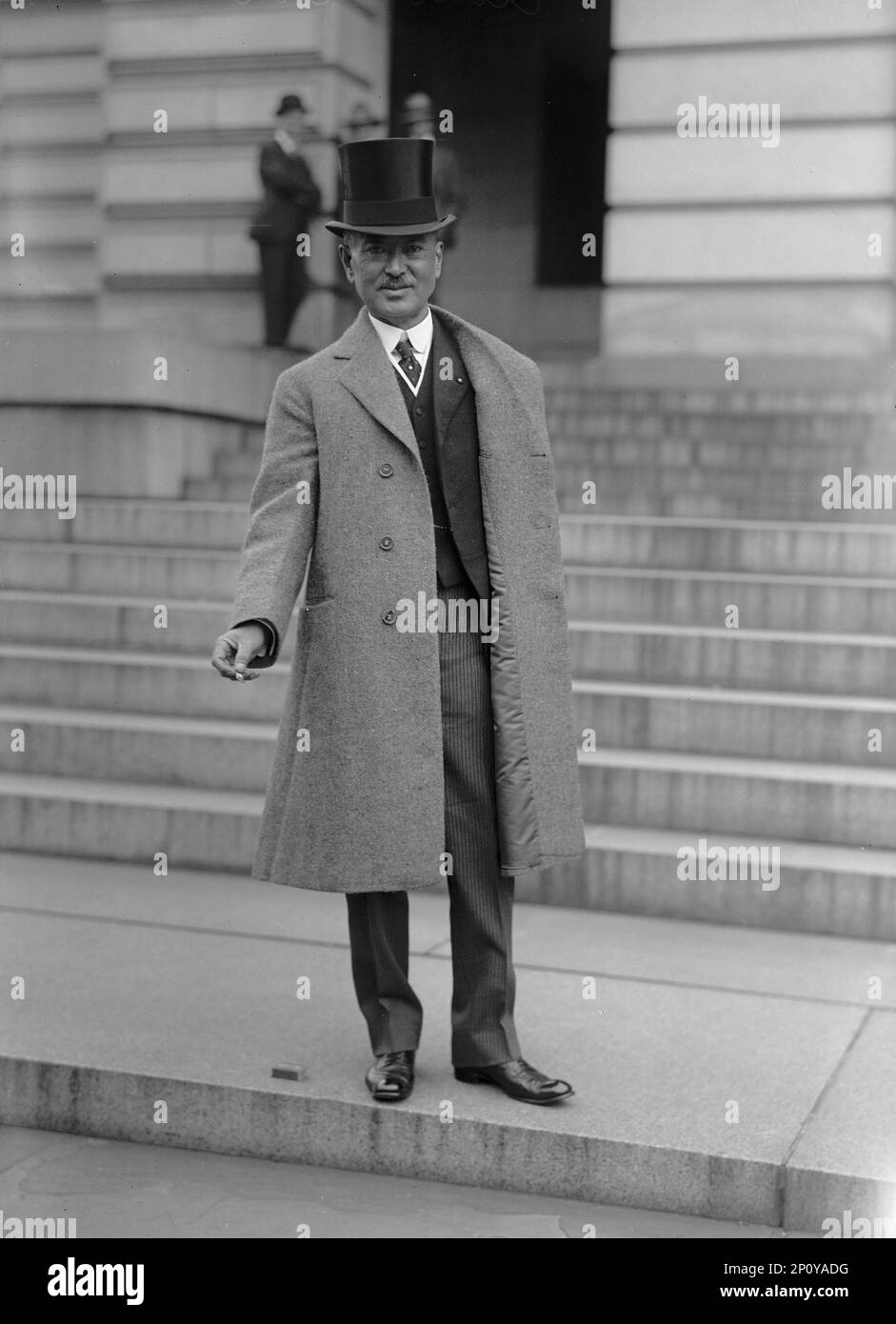 Aimaro Sato, Ambassador from Japan, 1917. Japanese Ambassador to the United States. Stock Photo