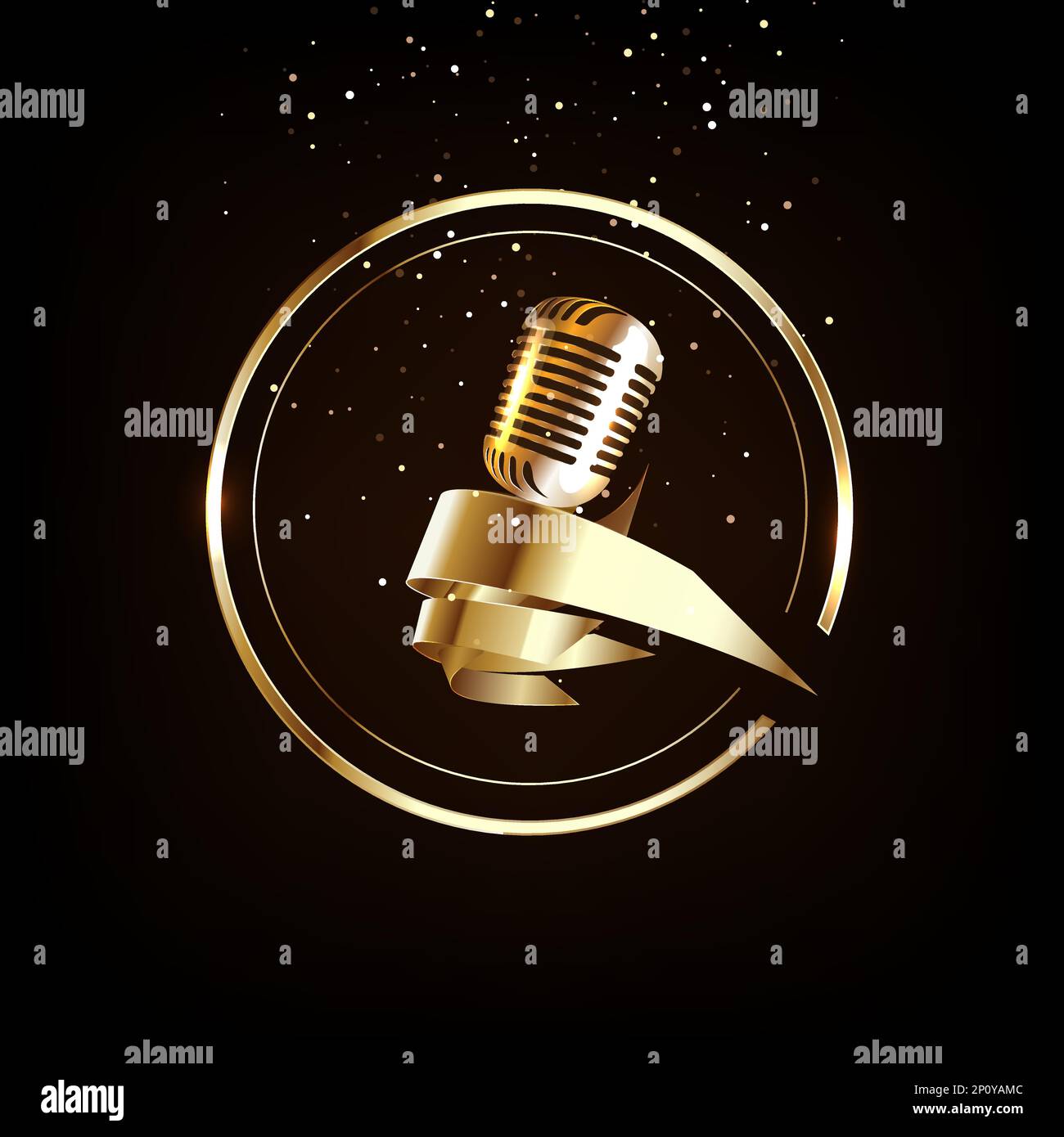 Radio station microphone vintage hi-res stock photography and images - Alamy