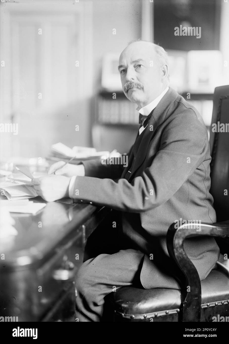 Cato Sells, Commissioner, Bureau of Indian Affairs, Interior Department, 1913. Stock Photo