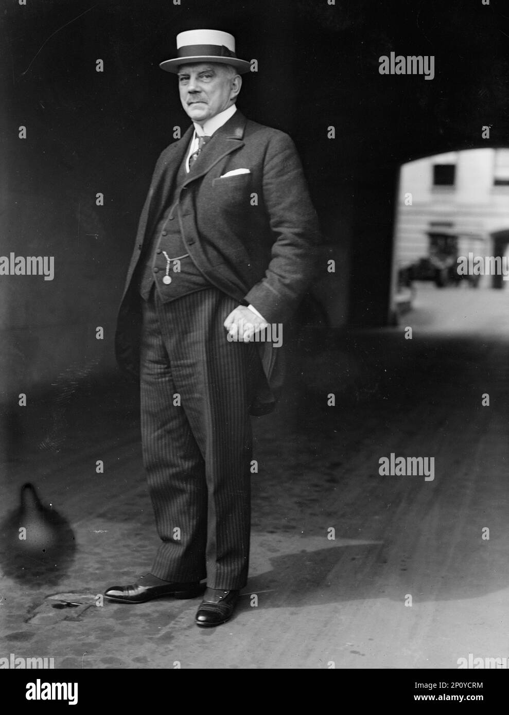William Graves Sharp, American E.J.P. to France, 1916. Ambassador to France 1914-1919. Stock Photo