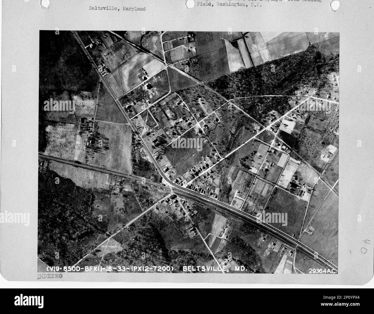 Maryland Beltsville, Aerial Photograph Stock Photo Alamy