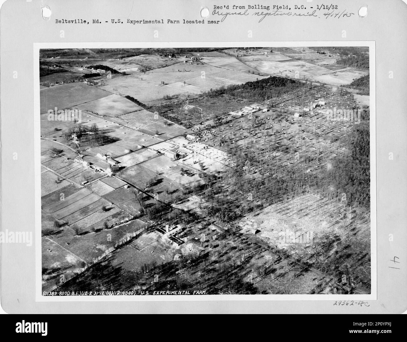 Maryland Beltsville, Aerial Photograph Stock Photo Alamy