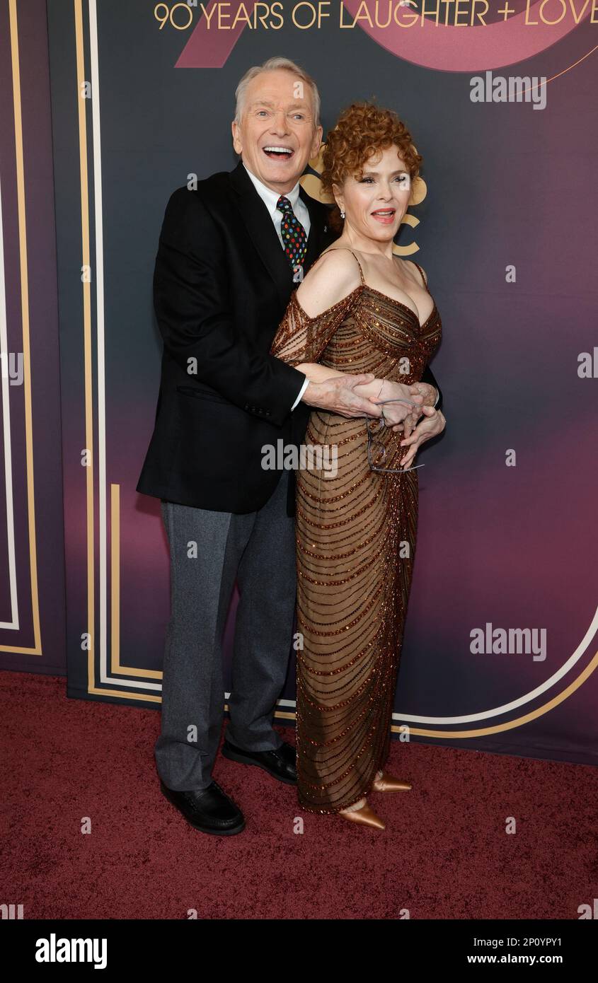 2 March 2023 Los Angeles, California Bob Mackie, Bernadette Peters