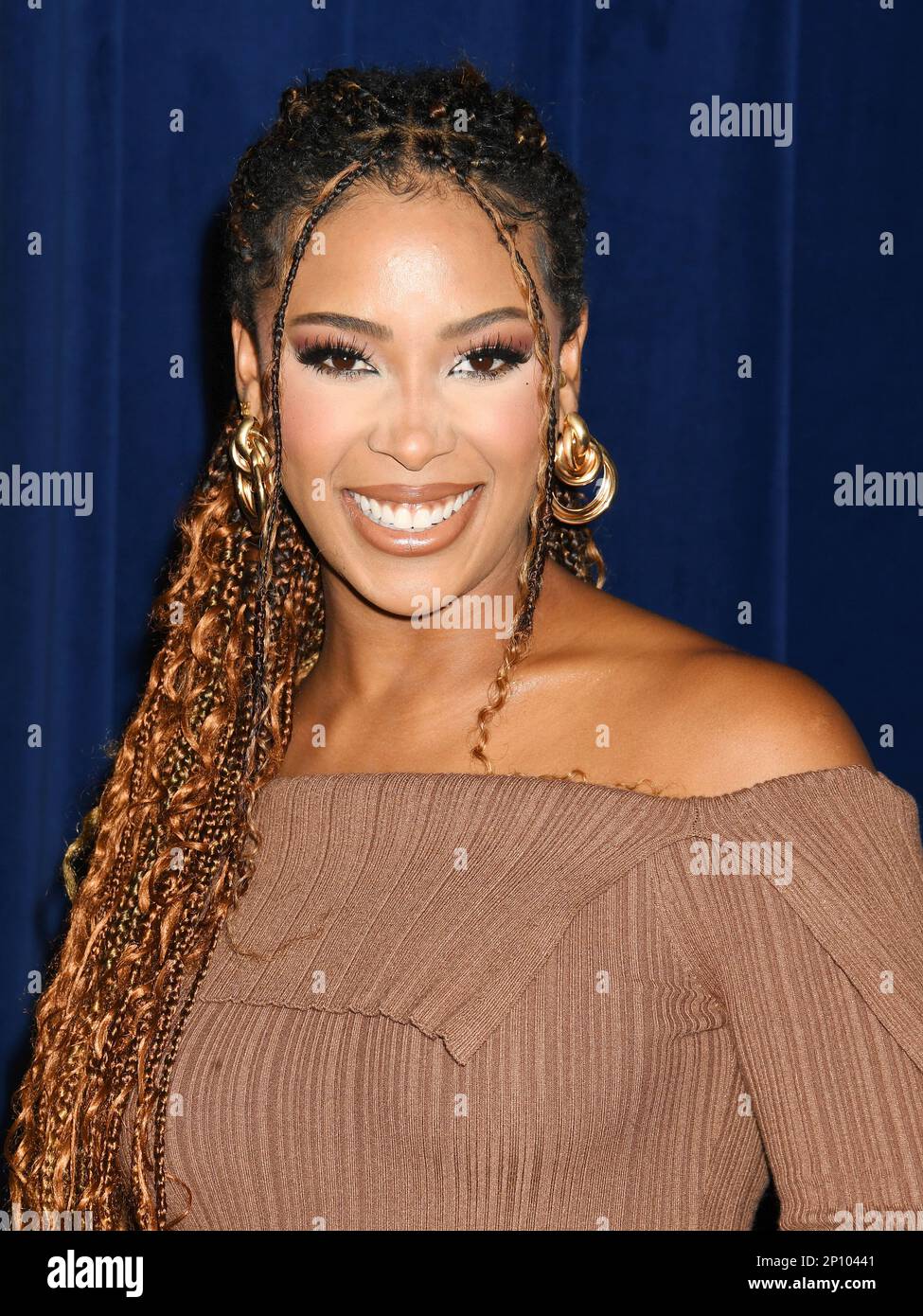 HOLLYWOOD, CALIFORNIA - MARCH 02: Skye Townsend attends the Los Angeles