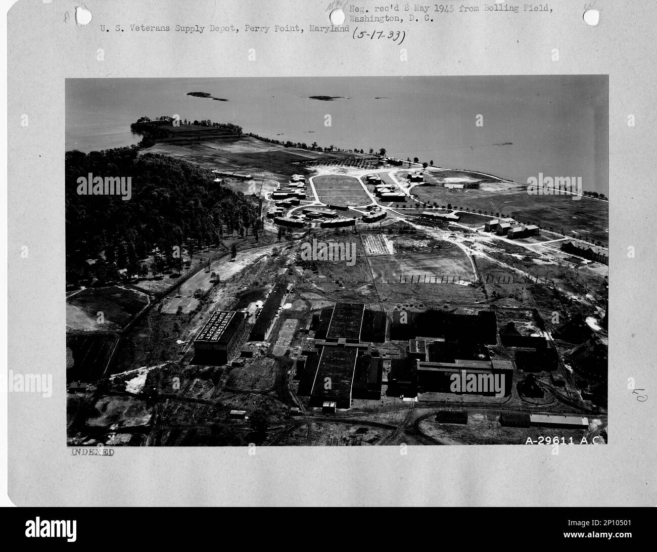 Maryland Perry Point, Aerial Photograph Stock Photo Alamy