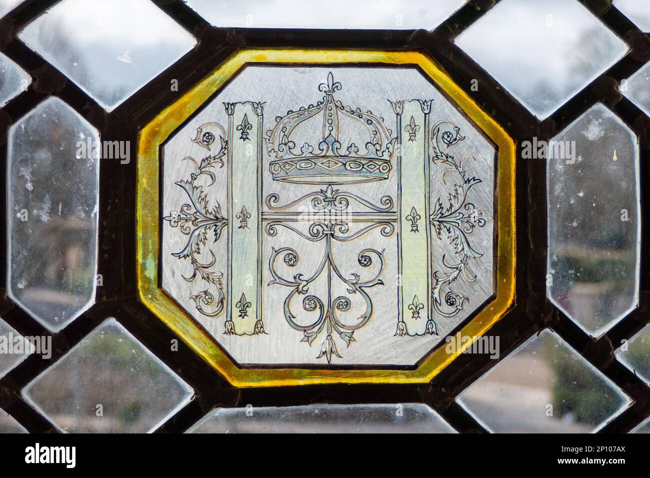 Largest stained glass window in the world hires stock photography and