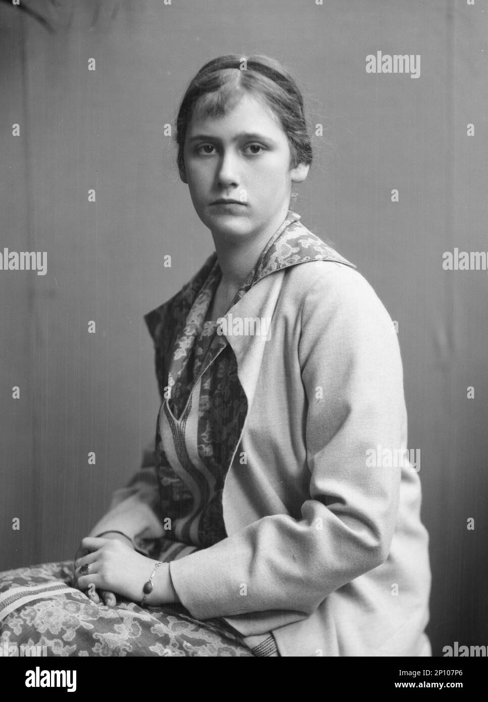 McCormick, Katrina, Miss, portrait photograph, 1927 Stock Photo - Alamy